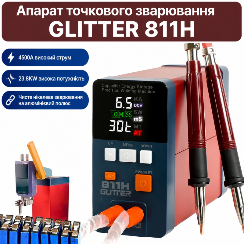 Апарат точкового зварювання GLITTER 811H