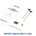 Приймач BETAFPV SuperD ELRS 2.4GHz (2 антени, Diversity)