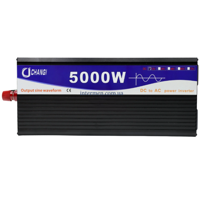 Інвертор чистої синусоїди CHANGI CJ5000Q — 5000 Вт / 12V → 220V