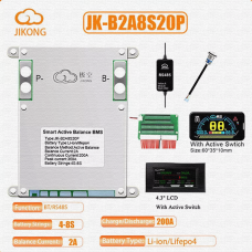 BMS JK 8S 200А з активним балансом 2 А — модель JK_B2A8S20PH