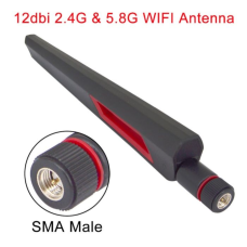 12 дБі Дводіапазонна wifi антена 2,4G 5G 5.8Gh SMA Male (тато)