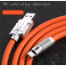 Кабель Type C Super Fast Charger 120W 6A 1м Помаранчевий