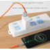 Кабель Type C Super Fast Charger 120W 6A 1м Помаранчевий