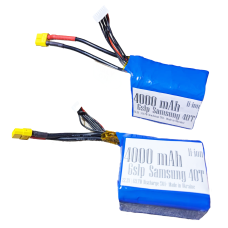 Акумулято 6S1P для FPV дрону 4000 mAh 22,2В 35A 21700 Samsung 40t нові