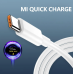 Usb-кабель Xiaomi тип C 120 Вт 6A Mi 12 11 10 9 швидка зарядка Redmi K50 и др.