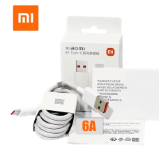 Usb-кабель Xiaomi тип C 120 Вт 6A Mi 12 11 10 9 швидка зарядка Redmi K50 и др.