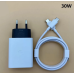 Зарядний пристрій Google 30 Вт Pixel 6 / Pixel 6 Pro / Pixel 7 / Pixel 7 Pro / 8 / блочок + USB кабель Тип C