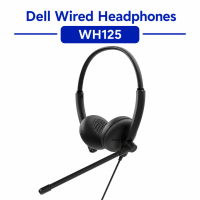 Dell Wired Headphones WH125 USB гарнітура з мікрофоном