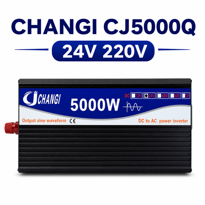 Інвертор CHANGI CJ5000Q 24V 220V чиста синусоїда 2500W 5000W