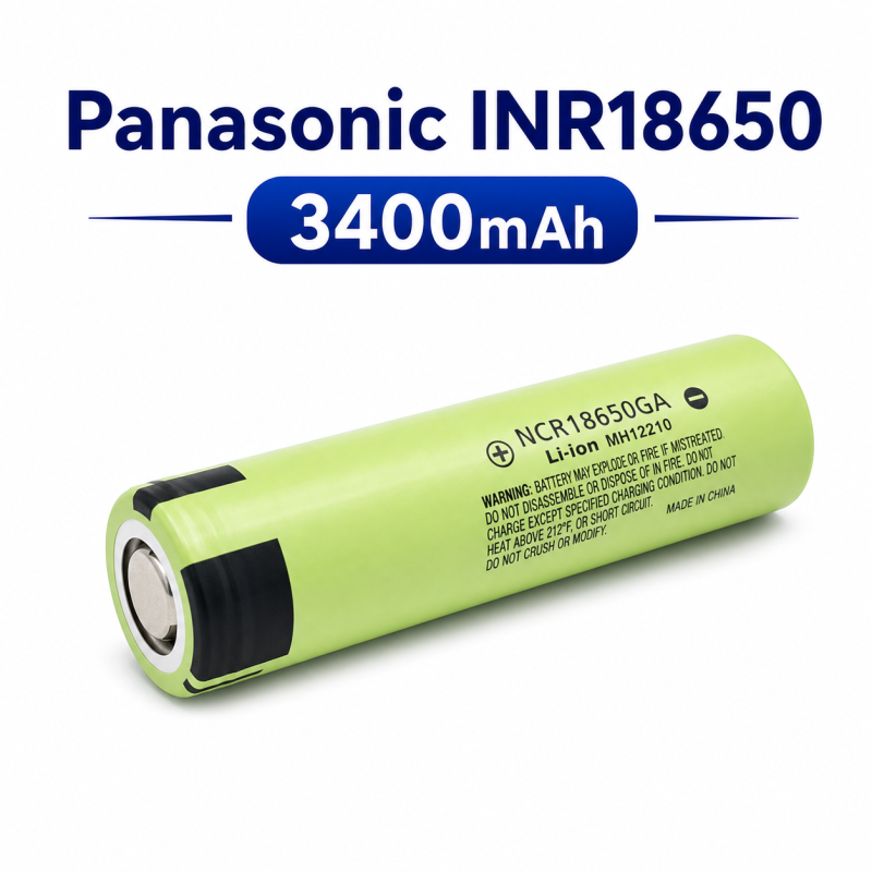 Акумулятор Panasonic NCR18650 3400mAh 10A Li-ion