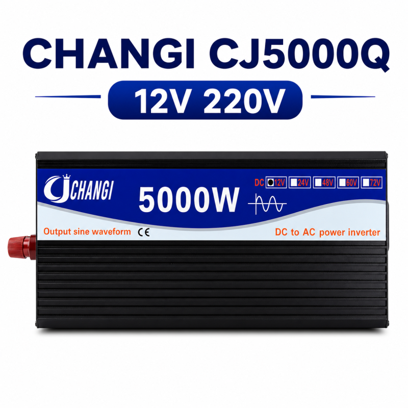Інвертор CHANGI CJ5000Q 12V 220V чиста синусоїда 2500W 5000W
