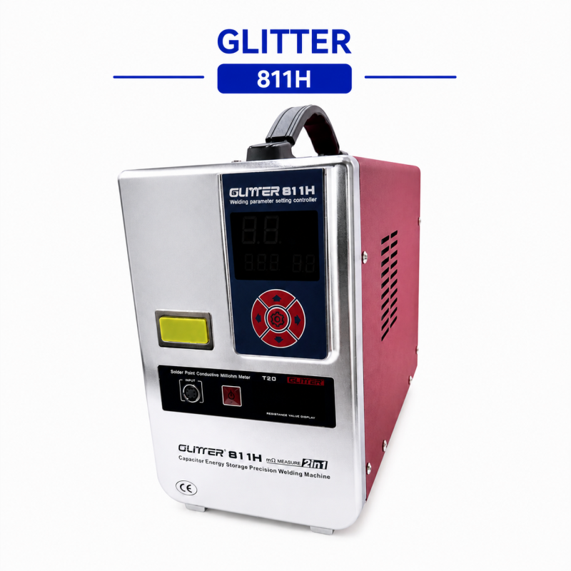 GLITTER 811H 42 кВт, 7000 А, конденсаторний апарат точкового зварювання з міліомметром